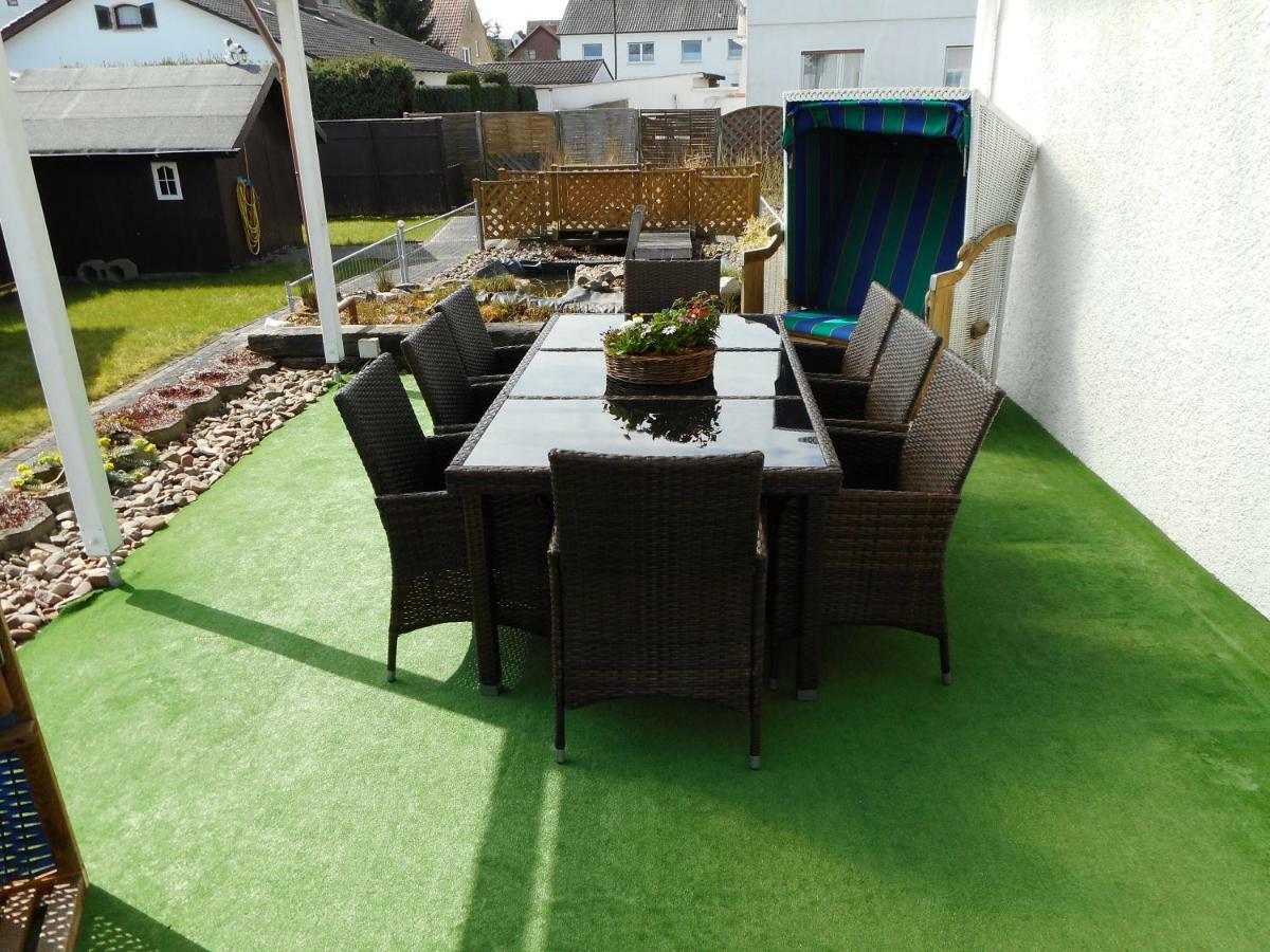 Modernes Ferienhaus Der Besonderen Art Mit Garten Lohne  Exterior foto